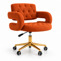 Chaise Professionnelle Velours Marron – XS-C41