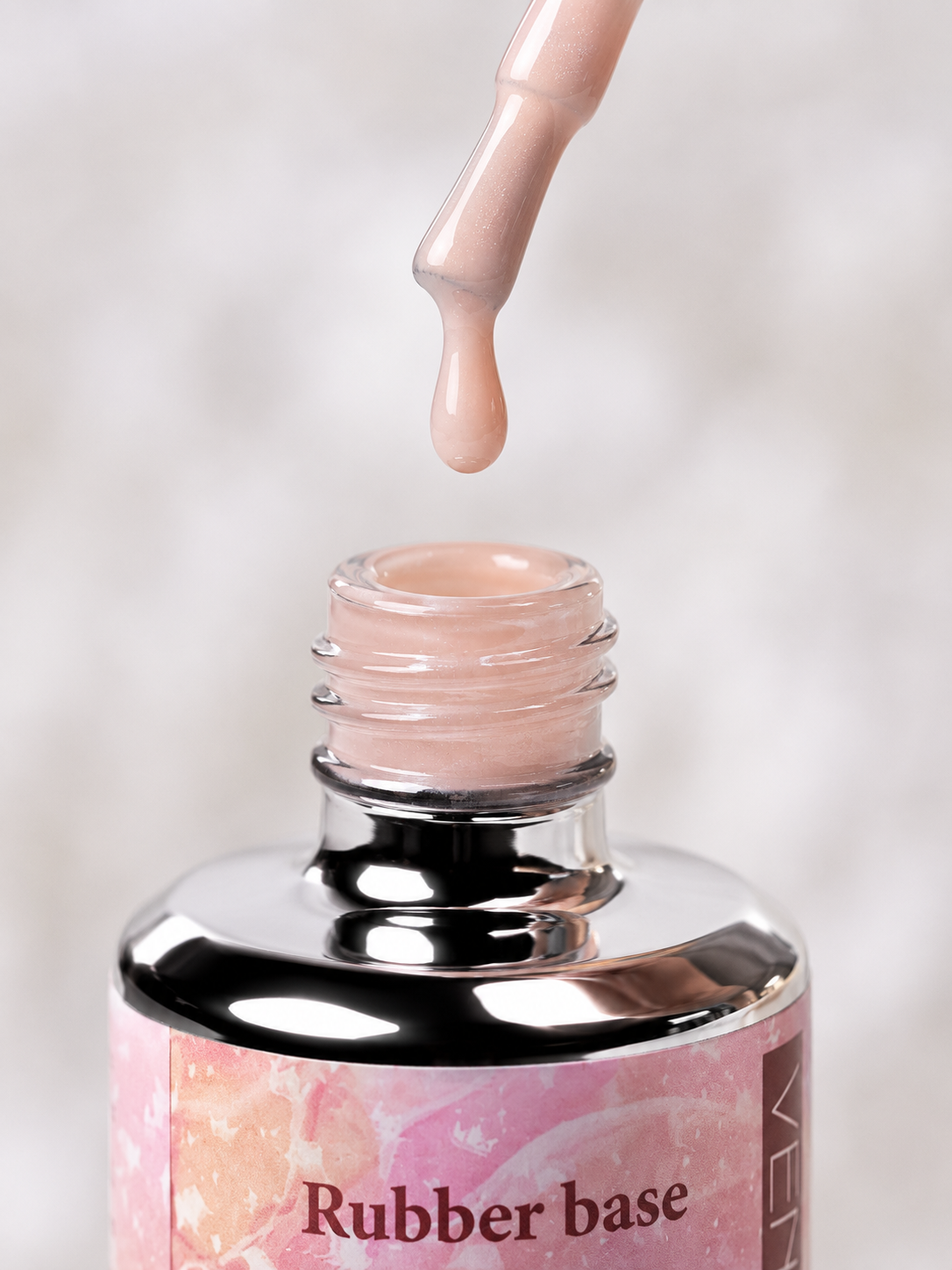 RUBBER BASE N27 – Nude Crystal LE MONDE LESTHETIQUE