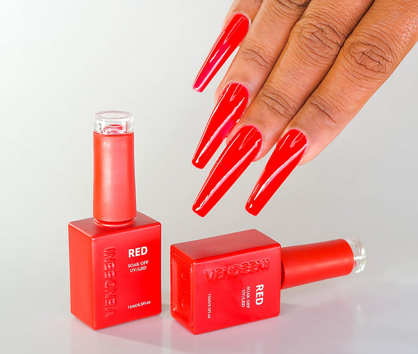 Top coat — semi-permanent rouge