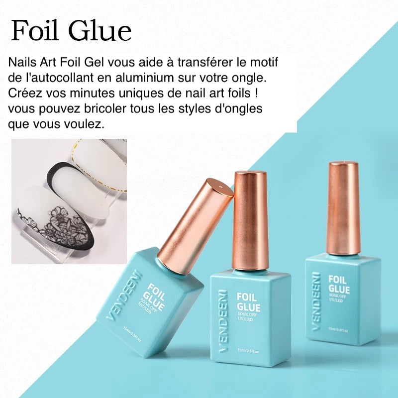 FOIL GLUE NAILS