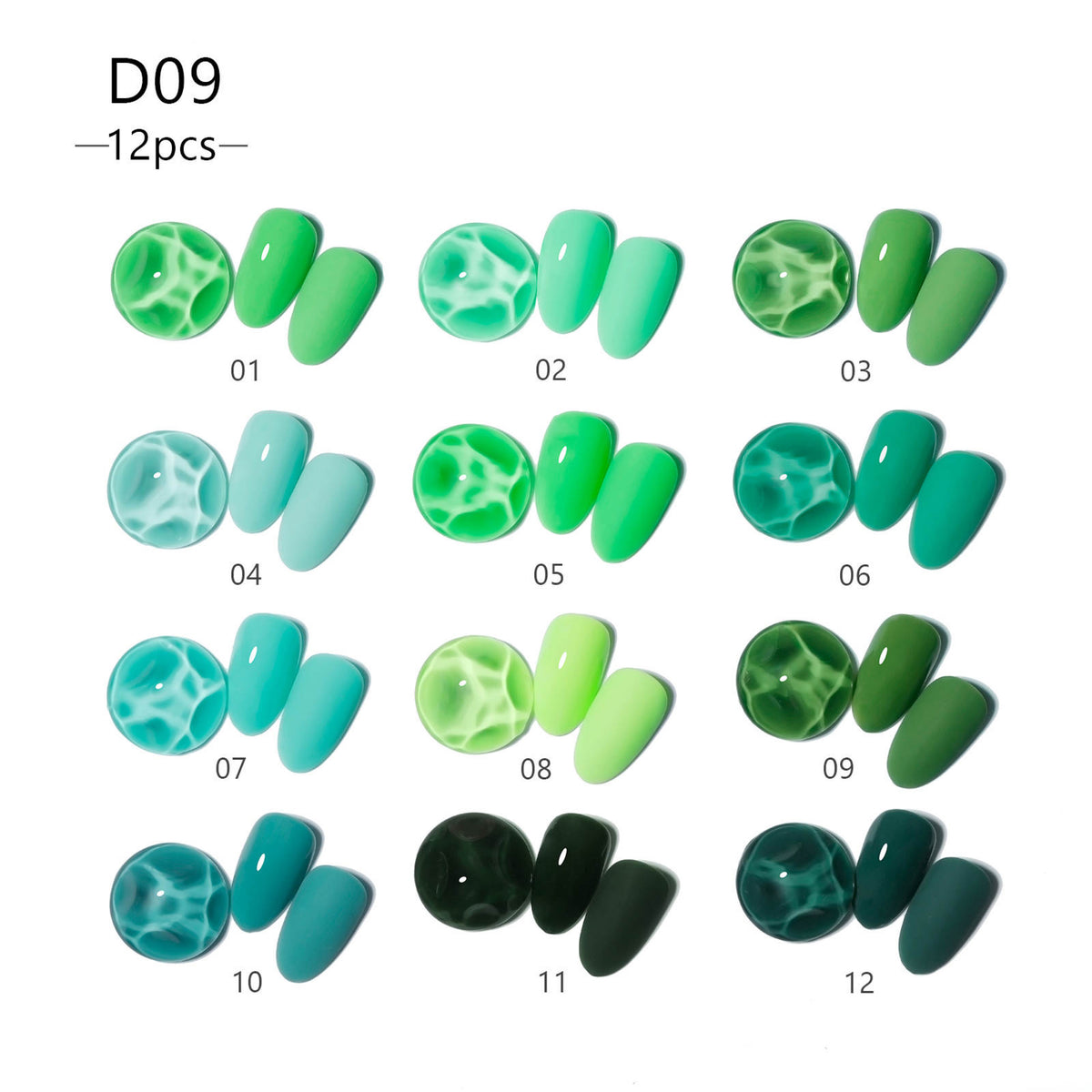 PALETTE VENDEENI D9 12 COULEURS