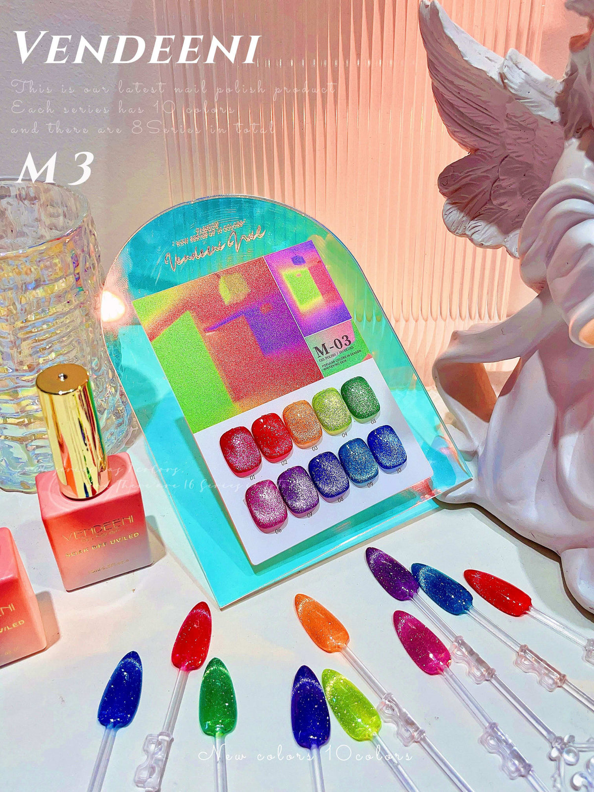 PALETTE VENDEENI M3 BOX 10 COULEURS